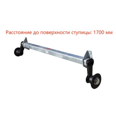 БЕЗТОРМОЗНАЯ ОСЬ ДЛЯ ПРИЦЕПОВ KNOTT VG7 750 КГ 1400 ММ