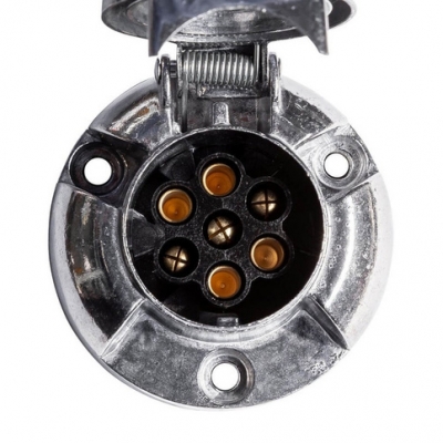 РОЗЕТКА 7 КОНТАКТНАЯ 12V Алюминий