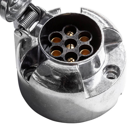 РОЗЕТКА 7 КОНТАКТНАЯ 12V Алюминий